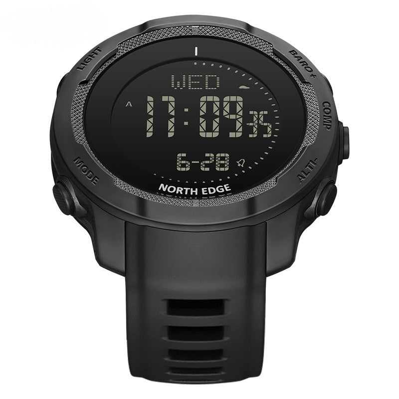 Montre de sport extérieure en fibre de carbone pour la randonnée et la natation
