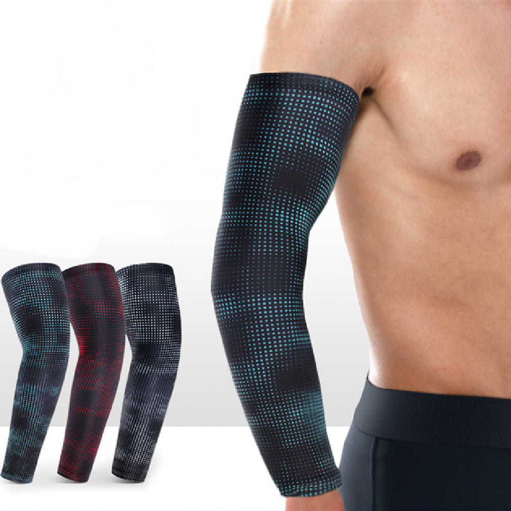 Fashion Lycra Breathable Cycling Elbow Pads Cold