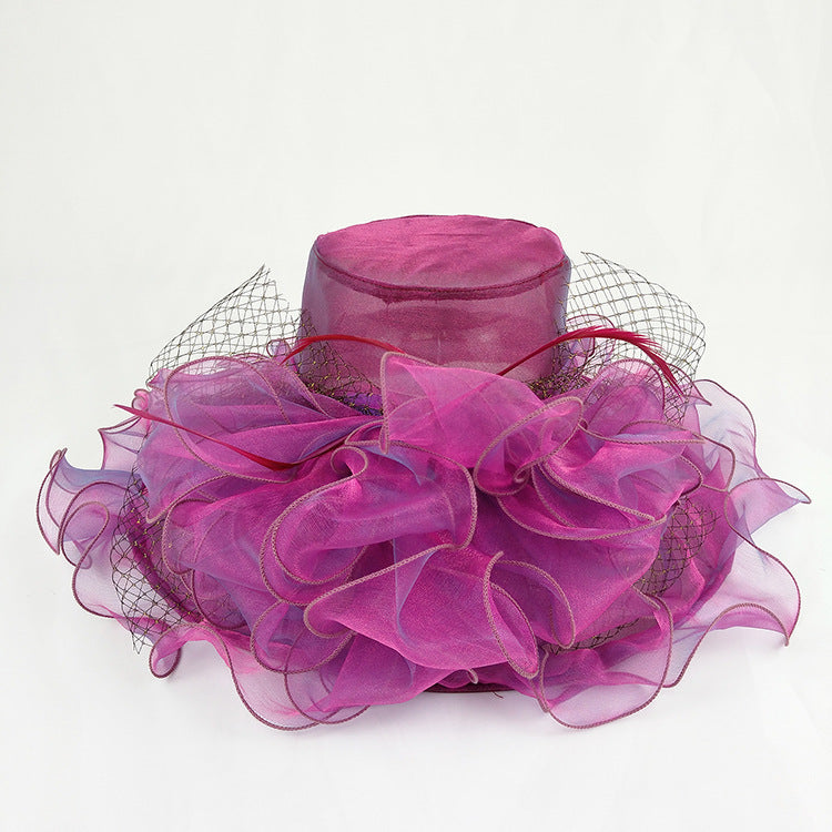 UV Protection European And American Organza Fashion Mesh