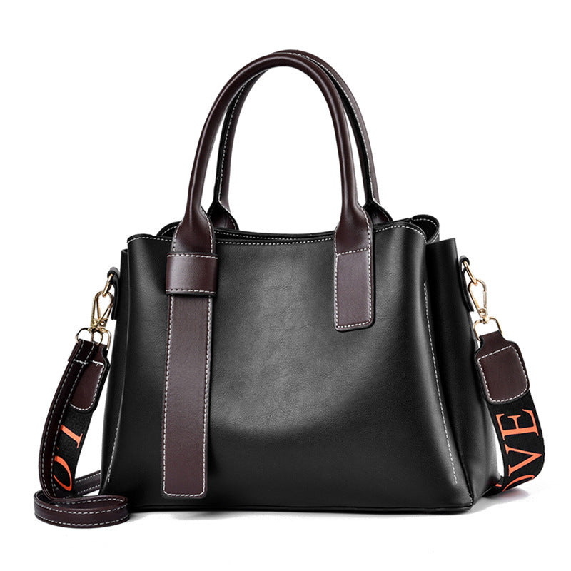 Sac à main pour femme en cuir souple grande capacité, mode tendance, sac bandoulière à une épaule