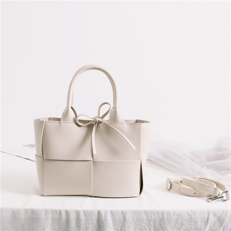 Sac à bandoulière tissé vintage pour femme