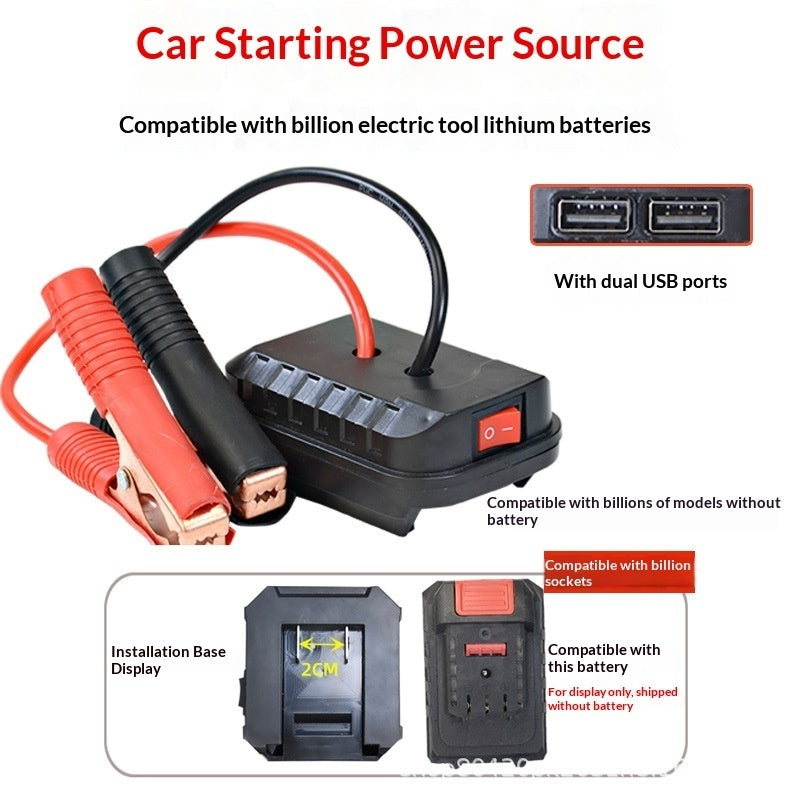 Car Emergency Start Power Supply A Portable Battery For Jump-starting Vehicles