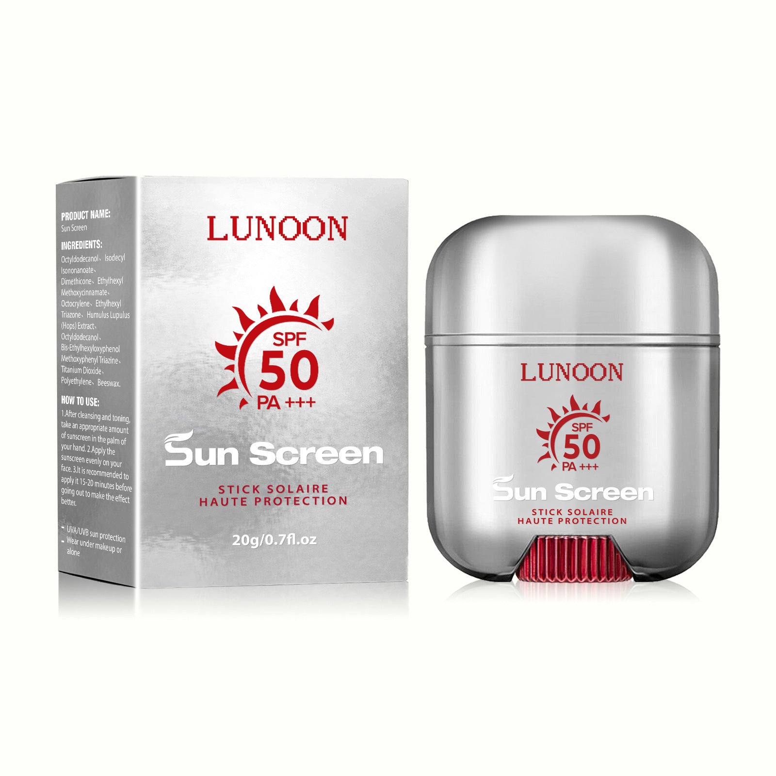 Crème Solaire Solide Réparatrice Corps Entier Spf50 Lotion Anti-lumière