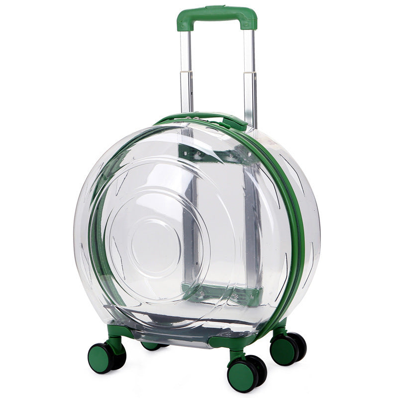Sac de transport transparent portable pour animaux de compagnie