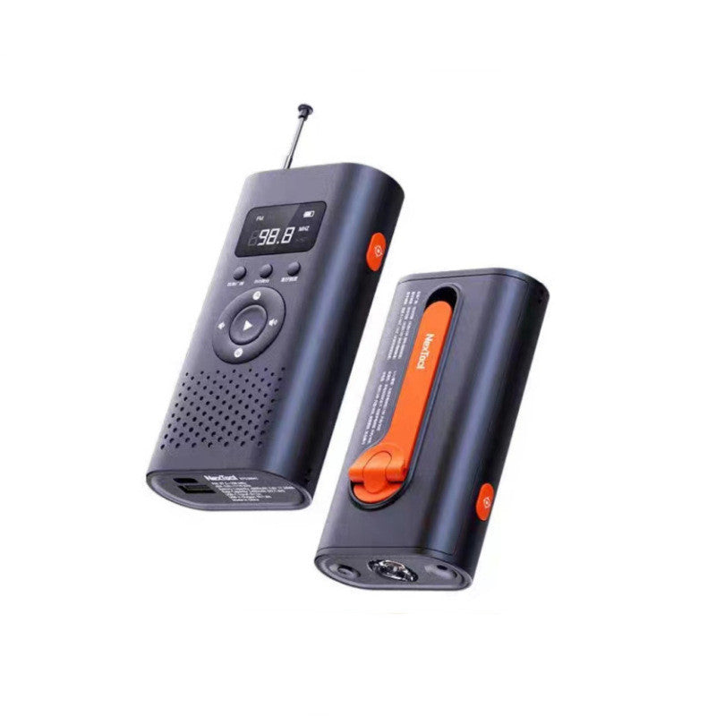 Fashion Compact Portable Outdoor Flashlight Radio