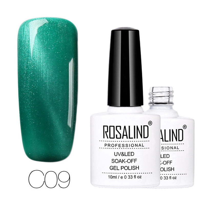 Vernis à ongles gel photothérapie effet œil de chat 30 couleurs