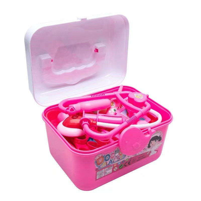 Children Play House Little Doctor Stethoscope Toy Suit