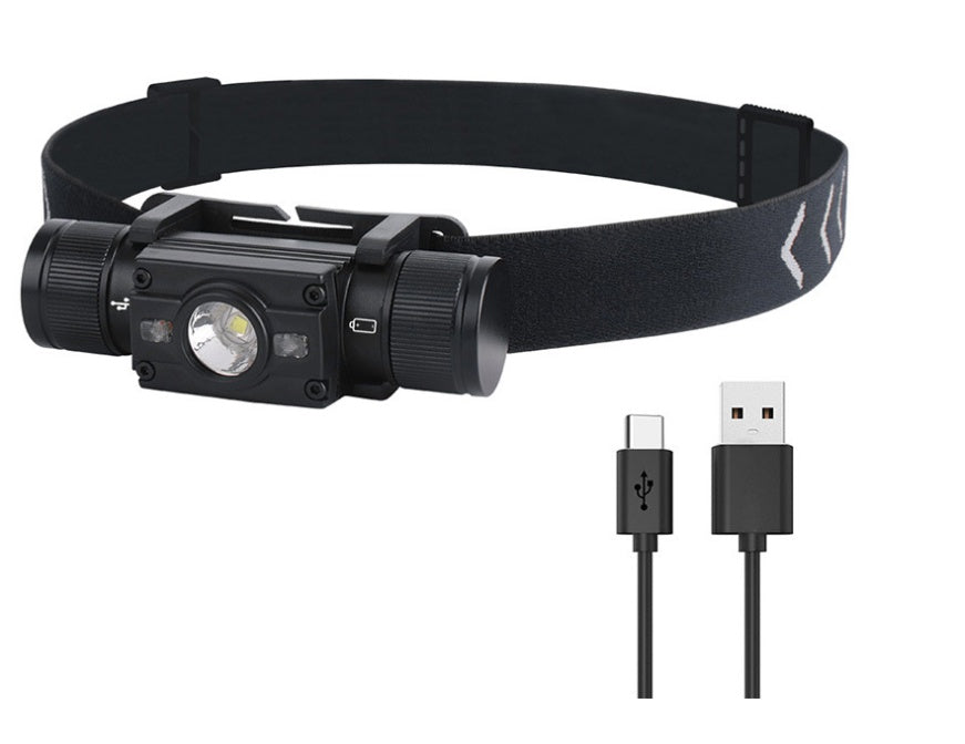 New Headlamp USB-C Quick Charging Outdoor Bright Light
