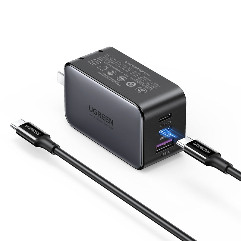 GaNX65 Gallium Nitride PD Charger 65W100W Four-port Two-port