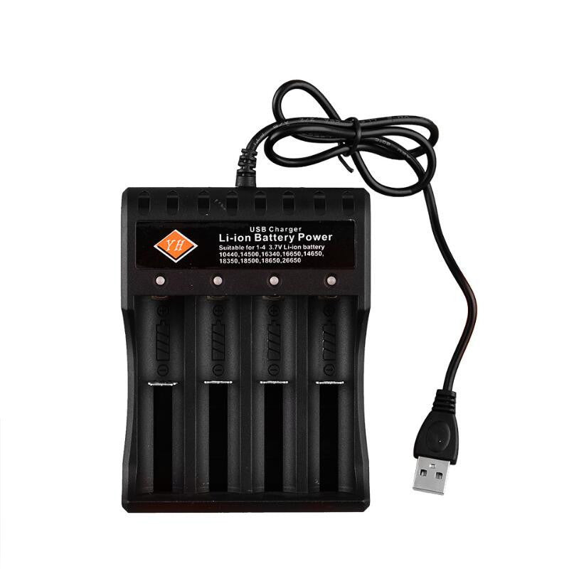 Lithium Charger Flashlight Headlight Small Fan Radio Battery