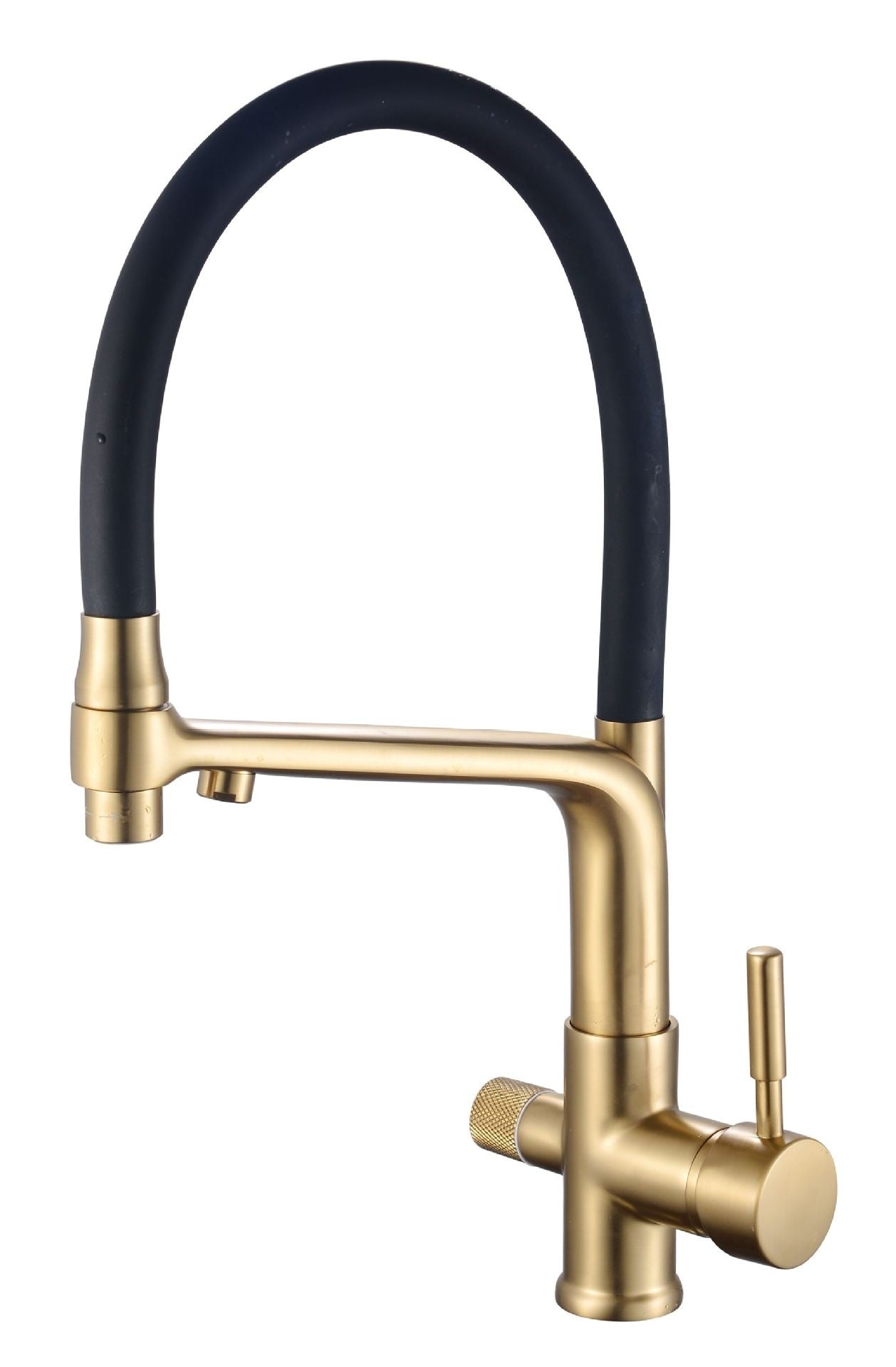Copper Three In One Kitchen Hot And Cold Spring Sink Faucet