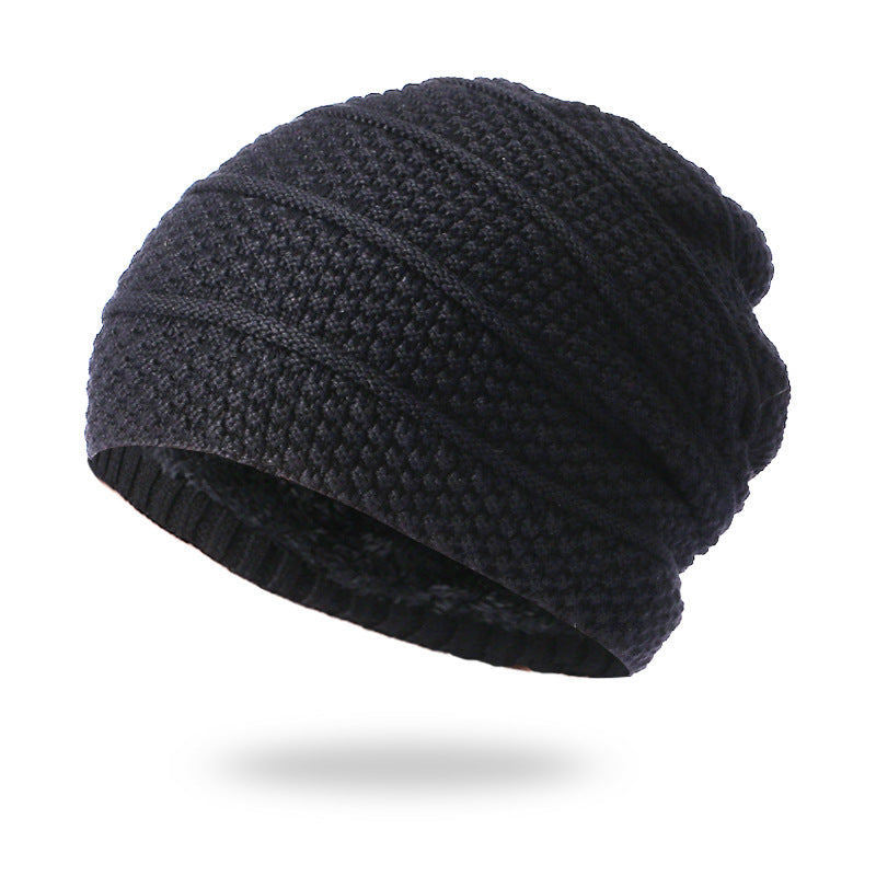 Knitted Warmth And Velvet Padded Ear Protection Toe Cap