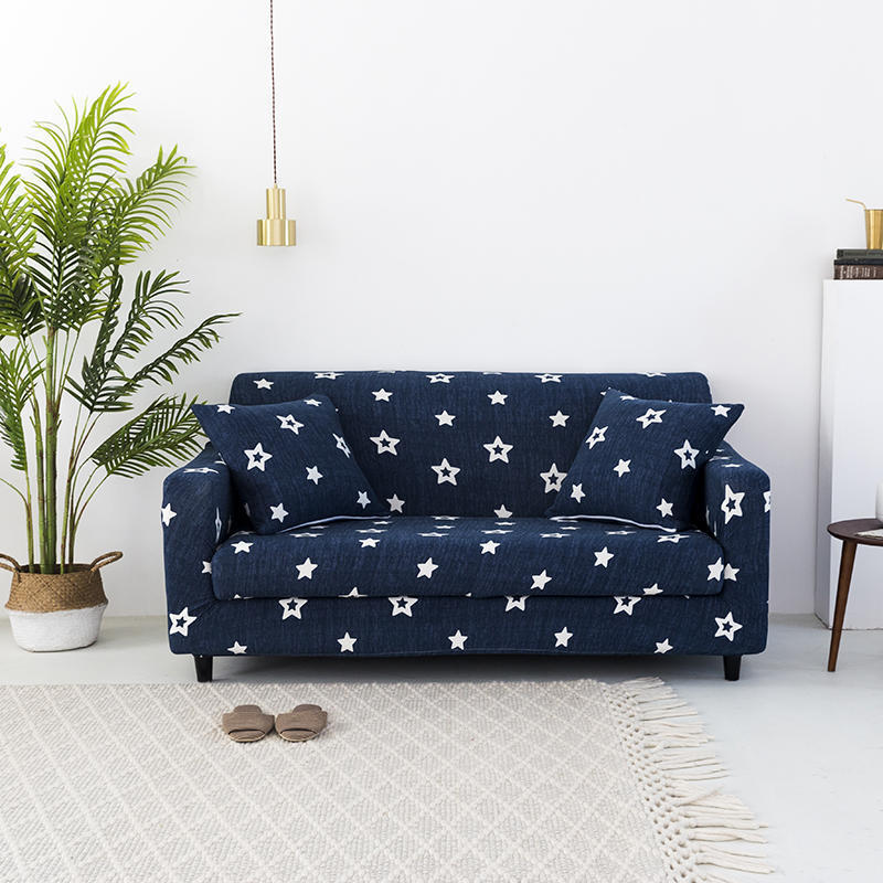Simple and modern fabric combination all-inclusive sofa cover