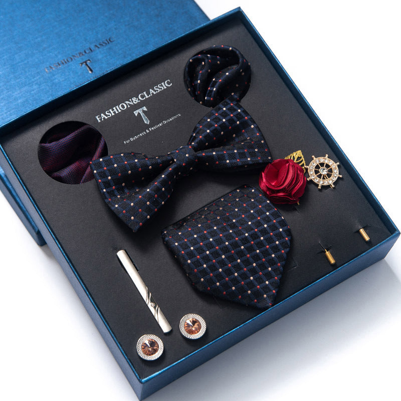 Ensemble cravate et costume formel 8 pièces pour homme