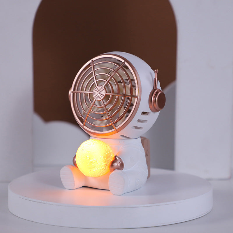 USB Small Fan Mini Student Dormitory Astronaut