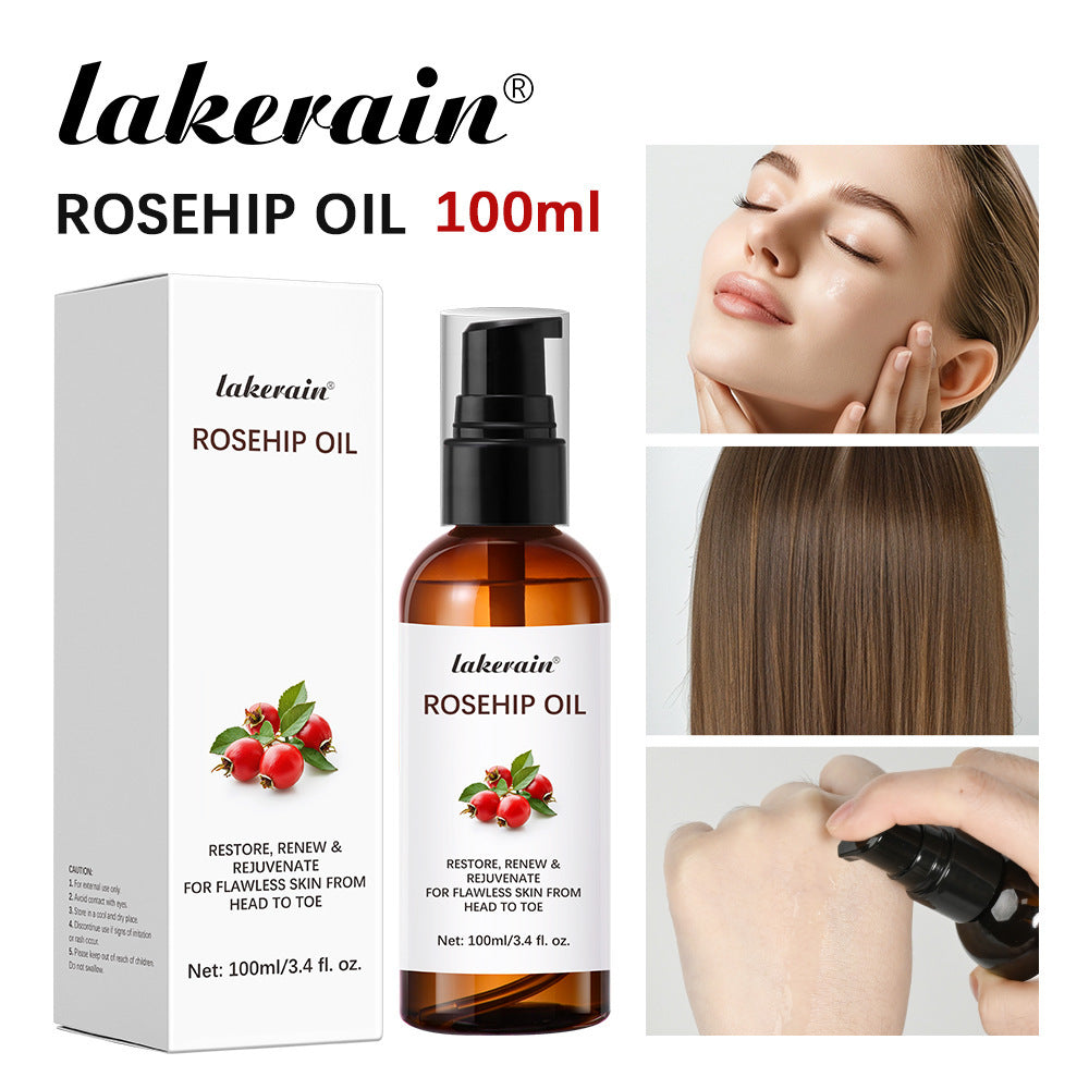 Soin Capillaire Huile de Rose Musquée Effet Volumateur