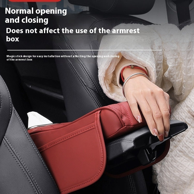Car Armrest Box Cushion Universal Buggy Bag