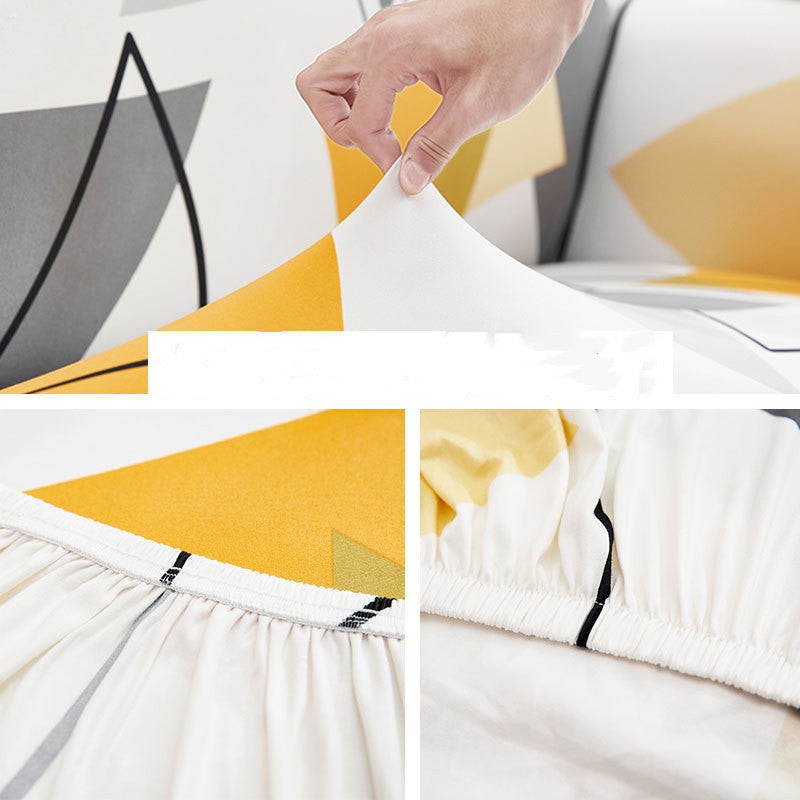 No Armrest Elastic Sofa Cover Fabric All-inclusive Type