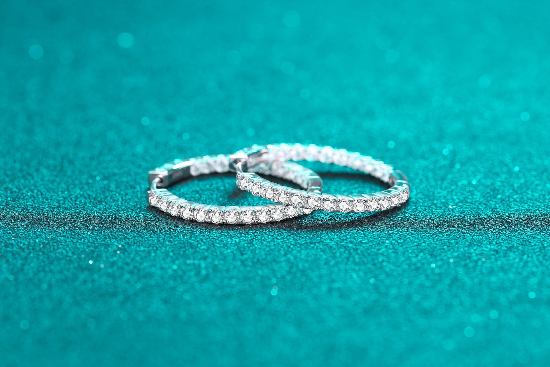 Boucles d'oreilles tendance en argent sterling pour femme