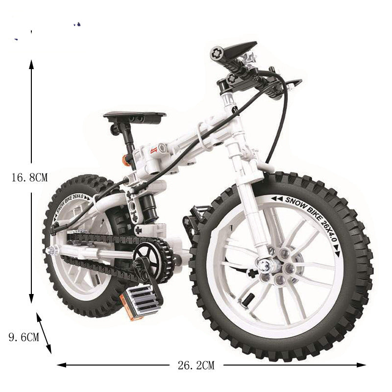 Mechanically Assembled Mini Folding Bicycle Bicycle Children's Toy
