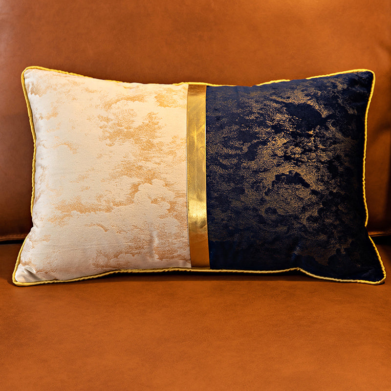 Velvet Solid Colour Cushion Bedside Backrest