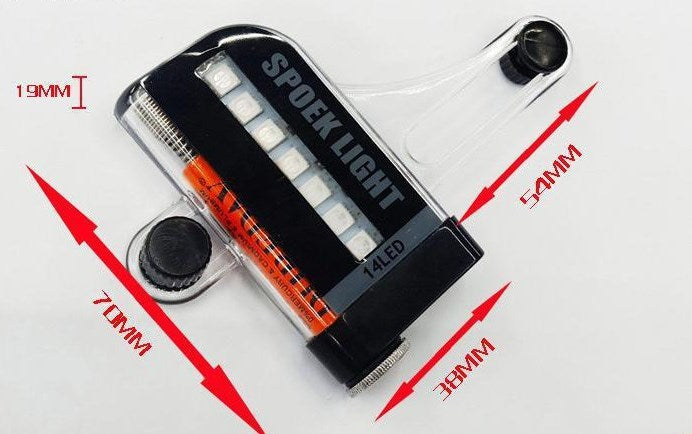 Phare de moto/vélo à 14 LED