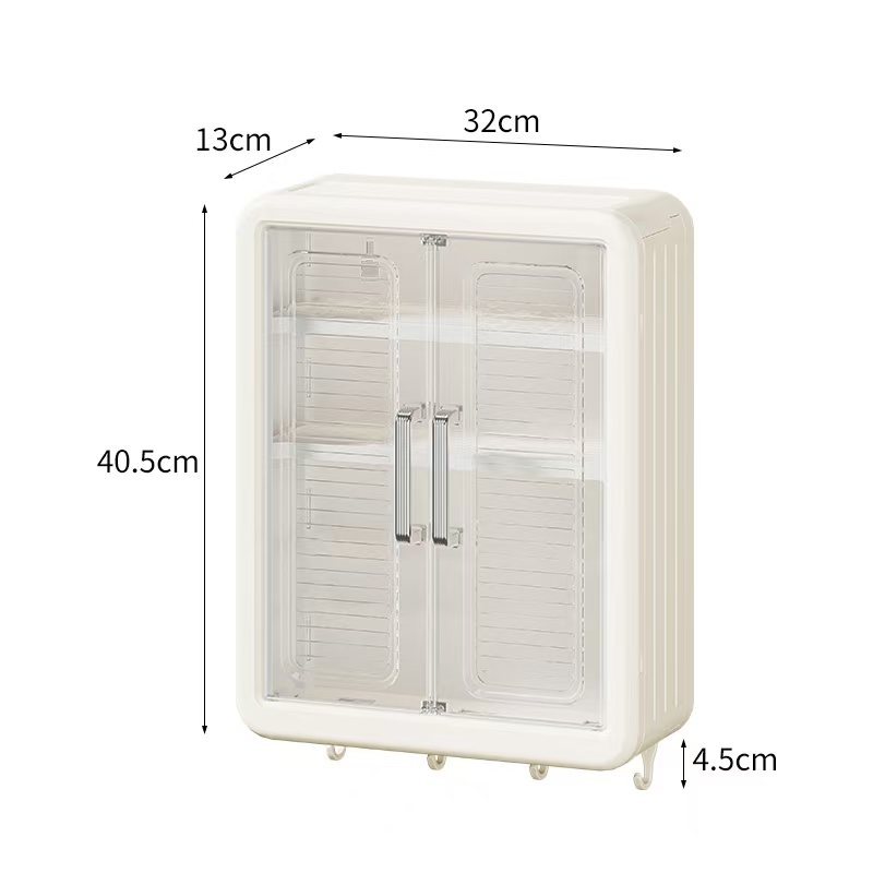 Étagère de rangement murale pour salle de bain et cuisine, meuble de rangement pour cosmétiques