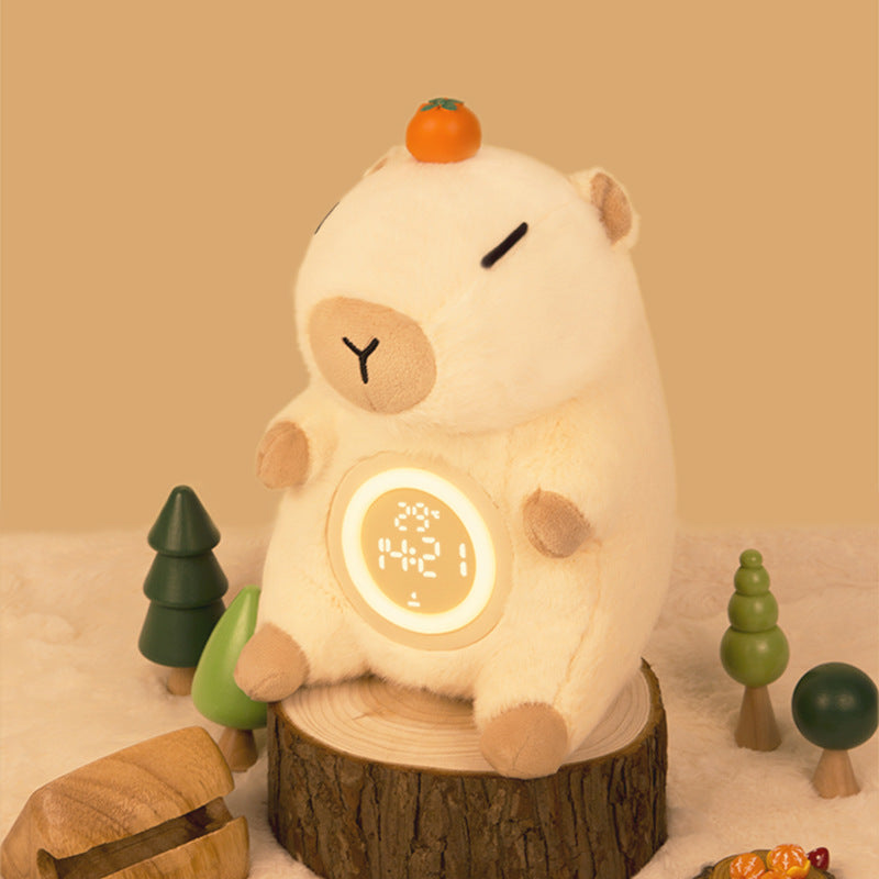 Capabala Réveil Lumineux en Peluche