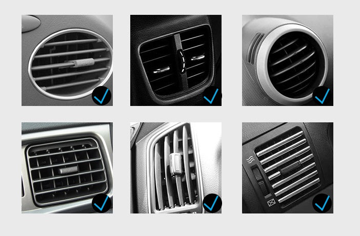 Support de téléphone de voiture chargeur sans fil de voiture grille d'aération vibrant multifonction universel