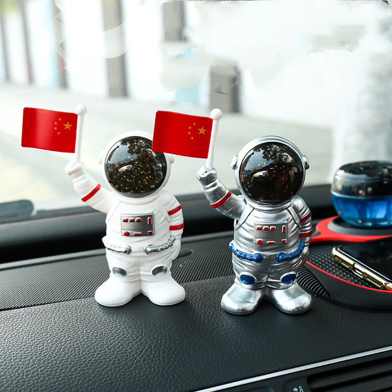 Ornement de voiture solaire Astronaute Planète Parfum