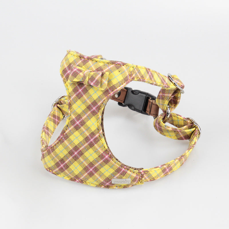 Laisse de chien style débardeur pour petits chiens