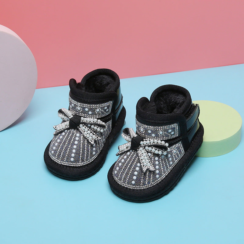 Fashionable And Simple Children's Soft-soled Toddler Shoes