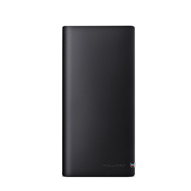 Men's Emperor Paul Long Leather Wallet Gift Box Packaging