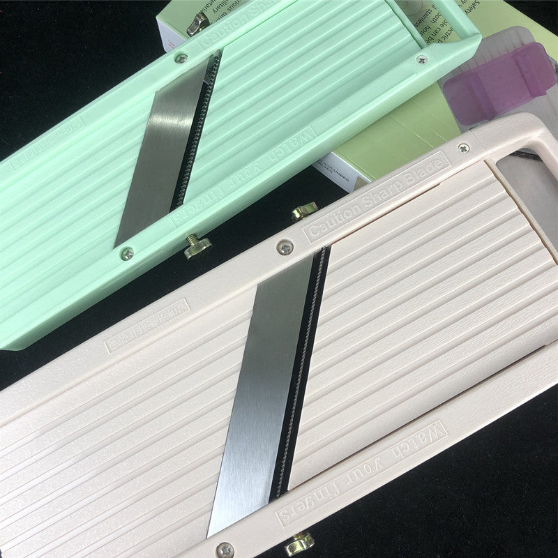 Flat Cutting Board Sliced Potatoes Radish Grater