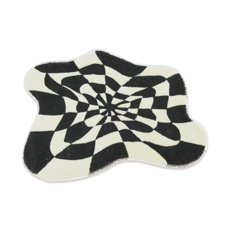 New Cute Girl Plush Small Floor Mat