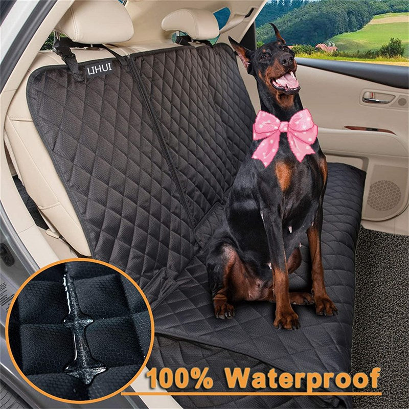 Housse de siège auto pour animaux de compagnie Coussin de voiture pour animaux de compagnie Siège arrière de voiture Coussin pour chien Épais Respirant