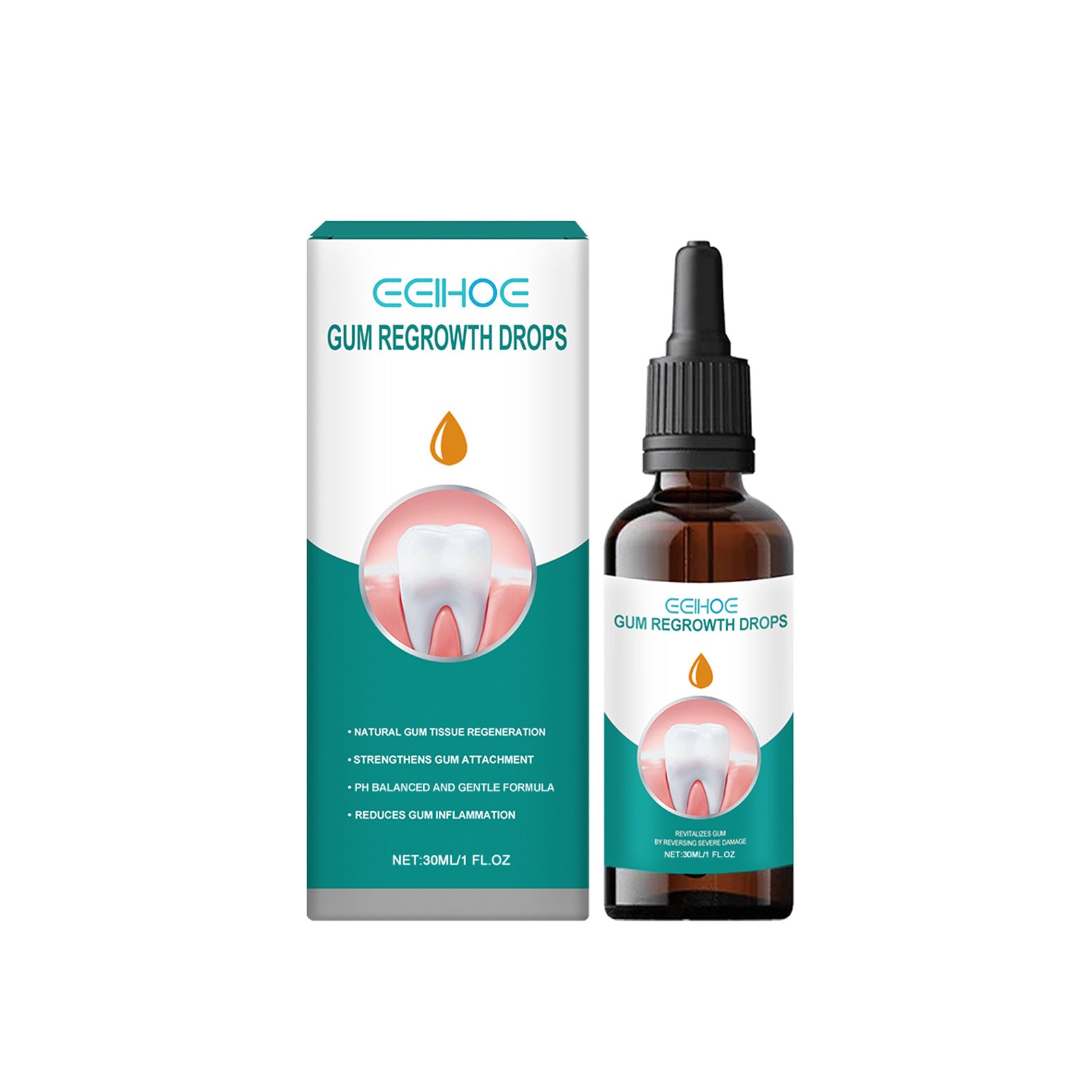 Réparer le gonflement et les douleurs des gencives Nettoyer les taches dentaires Essence de Soin Buccal