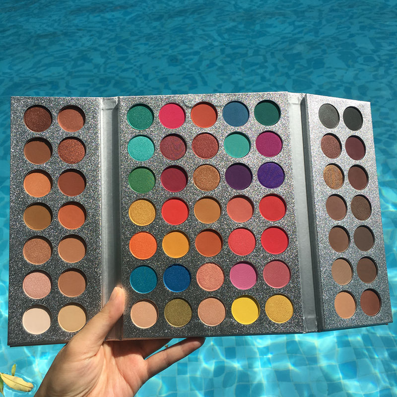 63 Colors High Gloss Matte Eyeshadow Sequins Eye Shadow Plate