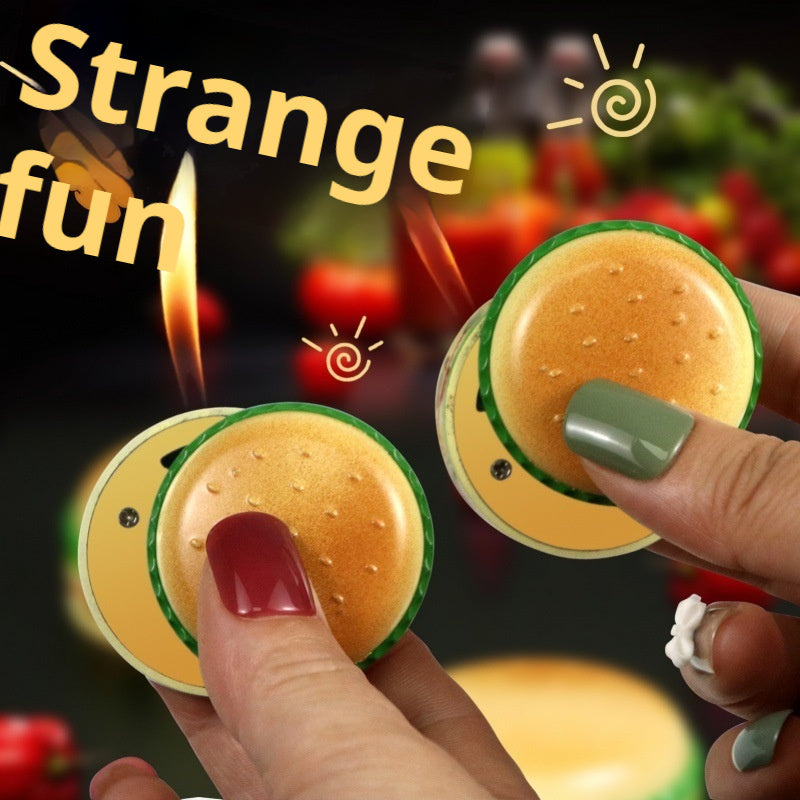 Creative Cute Small Hamburger Lighter