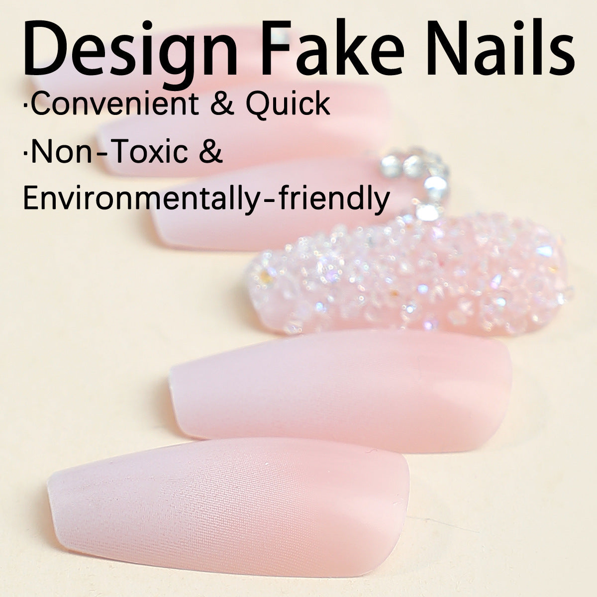 Porter des strass dégradés pour ongles de beauté, patch d'ongle français, européen et américain