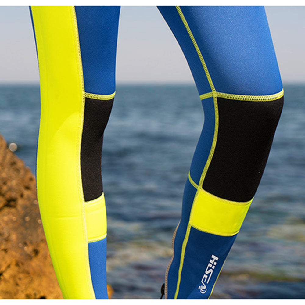 3mm One-piece Wetsuit Women Hit Color