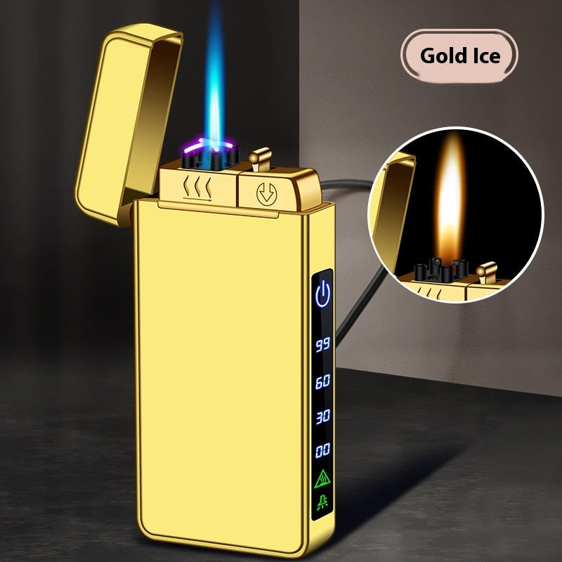 Three-purpose Rechargeable Windproof Lighter