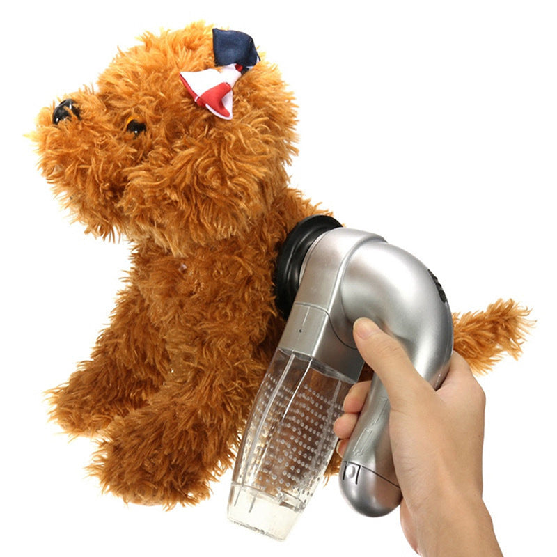 Aspirateur électrique portatif massant pour poils d'animaux