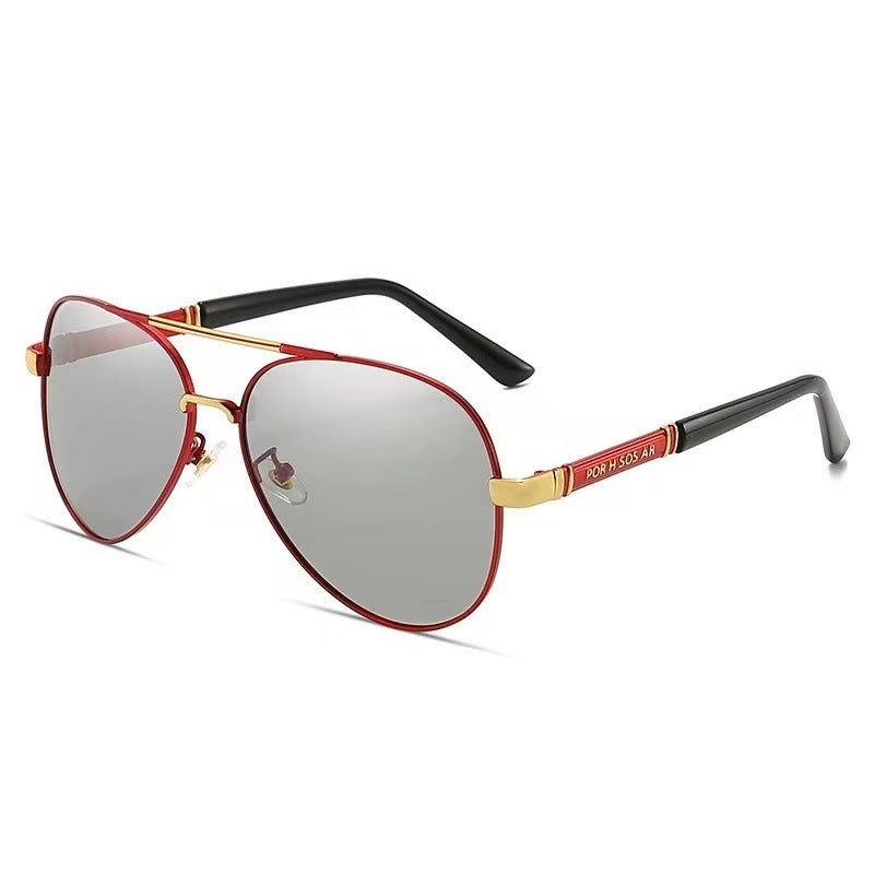 New Polarized Sunglasses Men's Metal