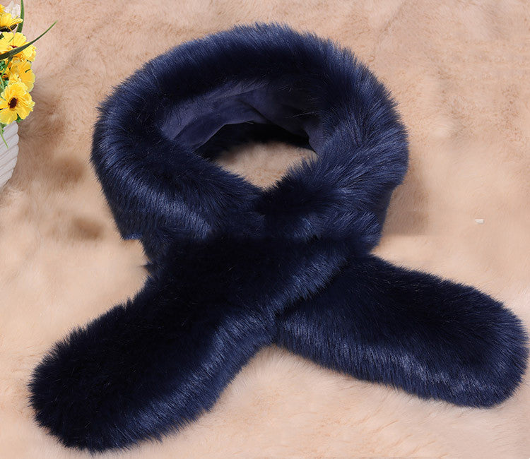 All-match Scarf Bib Shawl Female Gray