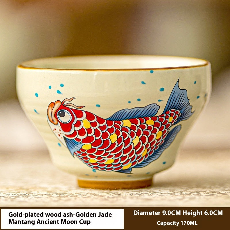 Large Capacity Master Ceramic Household Tea Drinking Cup