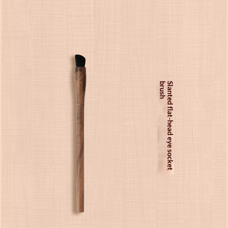 H Set Brush Vintage Soft Black Walnut Makeup Brush
