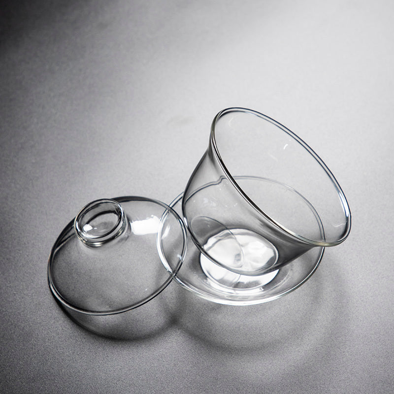 Tasse à thé Pyrex Sancai Gaiwan Haute