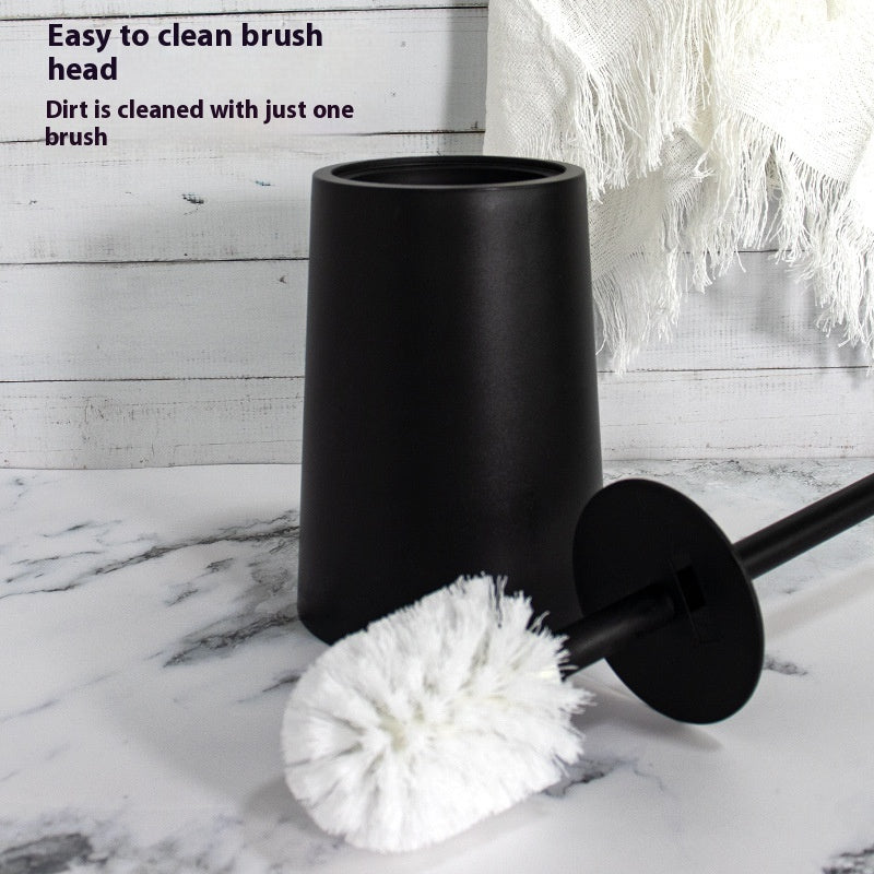 Toilet Brush Set Bathroom Plastic Cleansing Brush With Base