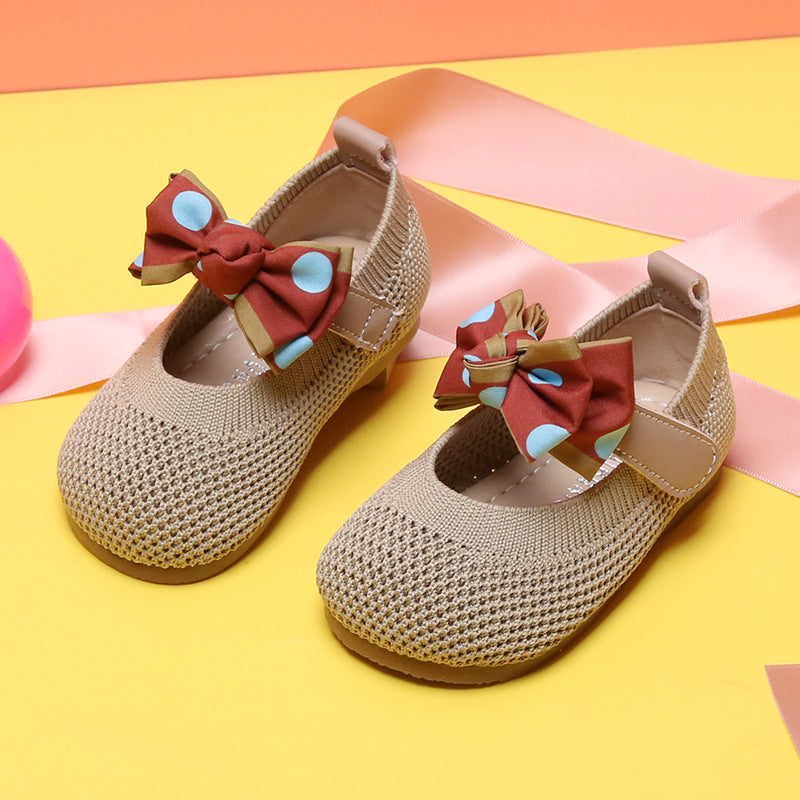 Chaussures en maille à semelle souple pour bébé
